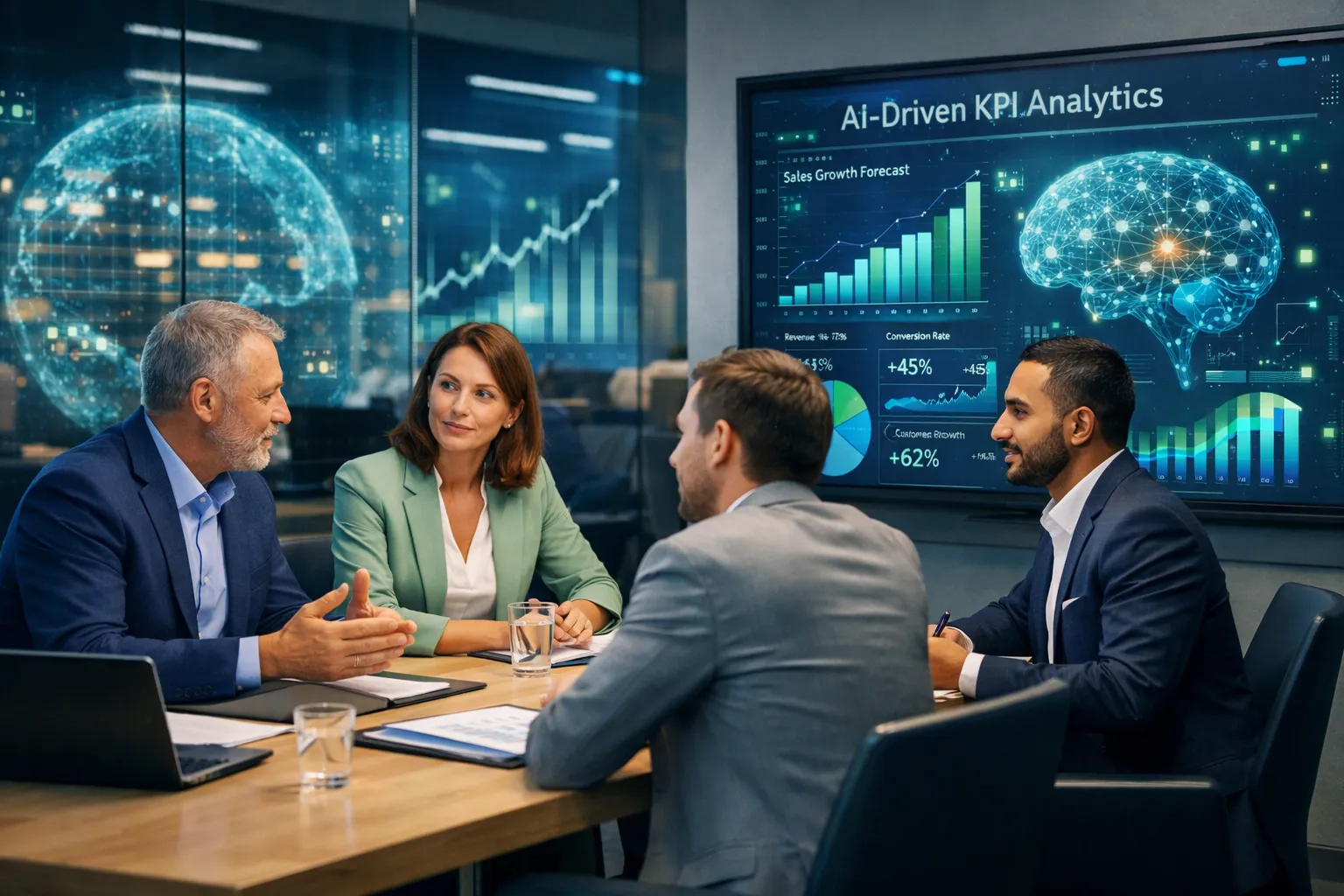 چگونه KPI های قدیمی را بازنویسی کنیم؟ تاثیر هوش مصنوعی بر KPI ها - هدف سنج